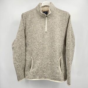 Charles River Apparel NWT Heathered Fleece Pullover Oatmeal‎ XL Hewlett Packard